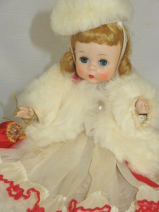 Vintage Madame Alexander Kin Alexanderkins Slw Doll In Tagged Outfit Missing Leg