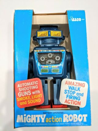 Vintage Illco Toy Robot 1970 