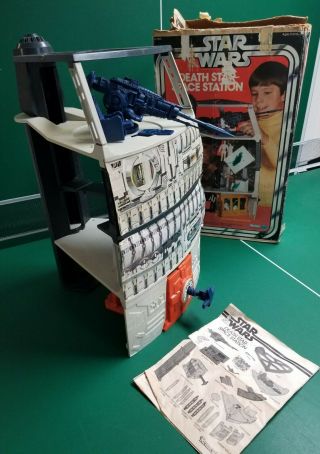 Vintage 1978 Kenner Star Wars Death Star Space Station Playset W/box
