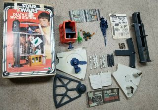 Vintage 1978 Kenner Star Wars Death Star Space Station Playset w/Box 2