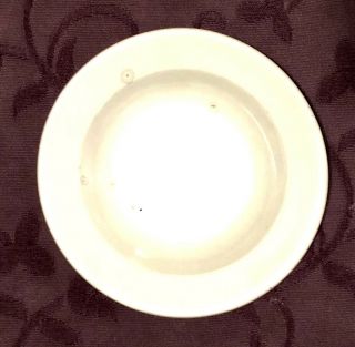 Antique English White Ironstone Soup Bowl From Wedgwood & Co