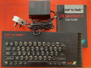 Sinclair Zx Spectrum,  128k Vintage Computer (pal) - Rare