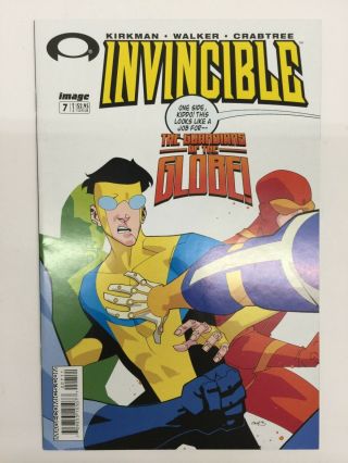 Invincible 7 (2003) Robert Kirkman First Print Image Comics Fn/vf