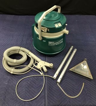 Vintage Bissell Big Green Multi - Purpose Deep Cleaner Machine Vacuum 1672