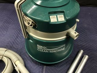 Vintage Bissell Big Green Multi - Purpose Deep Cleaner Machine Vacuum 1672 3