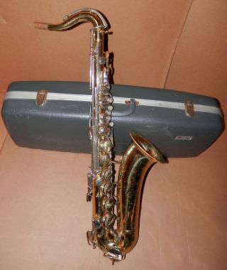 Vintage 1954 The Indiana By Martin Tenor Sax Saxophone Good Fixerupper