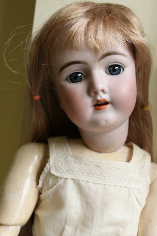 24 " Antique German Handwerck 69 - 12x Doll - Perfect Bisque Head