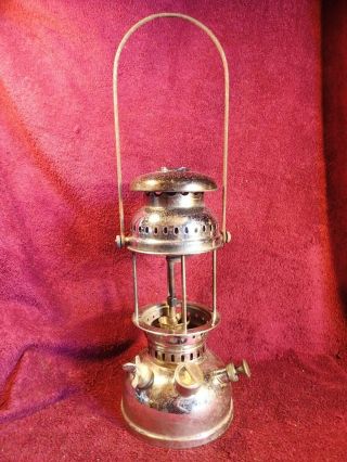 Vintage Antique Gas Lamp Lantern Optimus 200 Sweden Swedish - No Glass