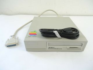 Vintage Syquest 88 Mb C Drive Scsi Sq5110c With (2) Cables