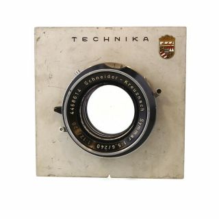 Vintage Schneider 240mm F/5,  6 / 420mm F/12 Symmar Technika Linhof Compur - Bg