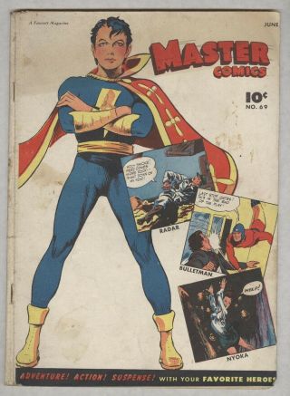 Master Comics 69 June 1946 Vg -