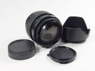 Vintage 85mm F/2 Mc Jupiter - 9 Zenit Professionally Adapted For Nikon S/n 9703189