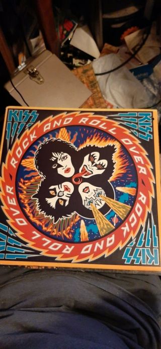 Kiss " Rock And Roll Over " 1976 Casablanca Records Nblp 7037 Hard Rock Lp