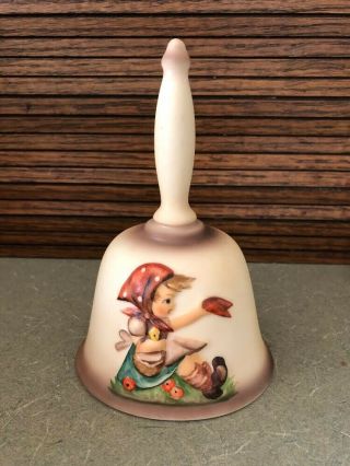 Vintage 1979 M.  J.  Hummel Goebel Annual Bell " Farewell " Second Edition W.  Germany