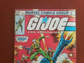 G.  I.  Joe 1 MARVEL COMICS A Real American Hero 1982 2