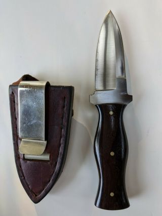Khalsa Kirpan Dagger Custom Handmade Knife Vintage With Leather Pouch