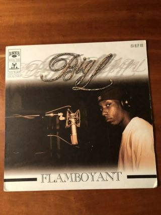 Big L Flamboyant / On The Mic 12 " Vinyl Single Rawkus Hip Hop