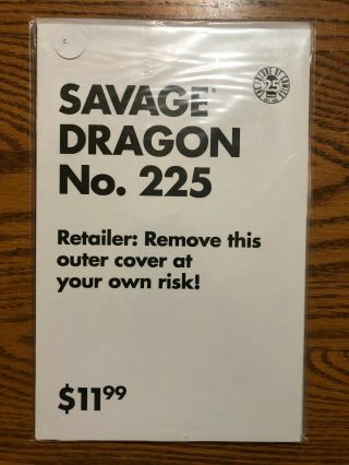 Savage Dragon 225 Image Comics Xxx Variant Cover In Polybag 2 Of 4 Avail