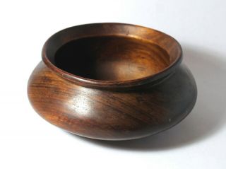 Vintage Hand Carved Rustic Wooden Decorative Bowl