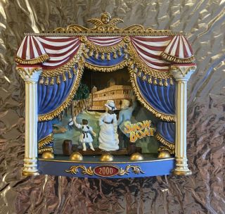 Carlton Cards 2000 - Show Boat - Heirloom Ornament Plays Old Man River