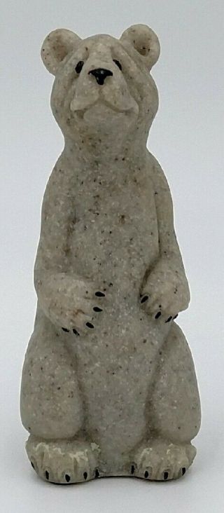 Vintage Quarry Critters Barney Bear Animal Figurine Second Nature Design 2000 3