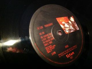 Vintage LP Vinyl Record Of The Cure Pornography 12 