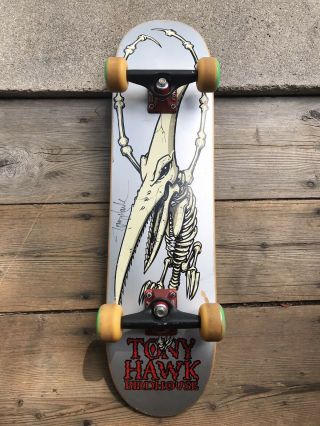 Tony Hawk Birdhouse Skateboard Signed Pterodactyl Rare Complete