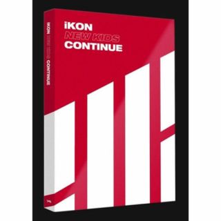 Ikon [new Kids:continue] Album Red Ver Cd,  Photo Book,  Post Card,  Photo Card