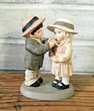 Pretty As A Picture Enesco Kim Anderson 1999 Love Is Kind Porcelain Figurine