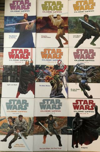 Star Wars Clone Wars Tpb Vol 1 - 9 Complete