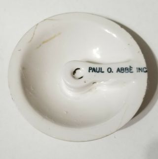 Antique Ceramic Paul O.  Abbe Inc Lid