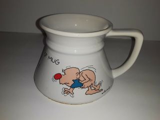 Vintage Russ Berrie And Company,  Inc.  Klutz - Proof Ceramic Mug.