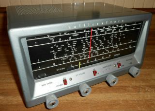 Vintage Hallicrafters S - 38e Shortwave Ham Radio Receiver Very