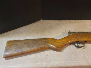 Vintage Benjamin Franklin Model 312.  22 cal Pellet Air Rifle,  Brass Barrel 2