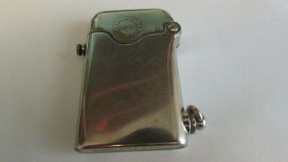 Vintage 1920 Thorens Single Claw Chrome / Nickle Petrol Pipe Cigarette Lighter