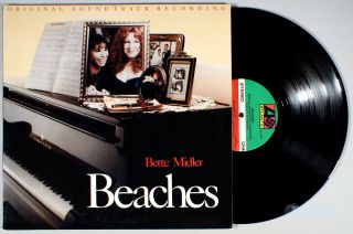 Bette Midler - Beaches (1988) Vinyl Lp • Soundtrack,  Wind Beneath My Wings