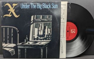 X - Under The Big Black Sun Lp 1982 1st Press Printed Inner Sleeve Nm Punk Rock