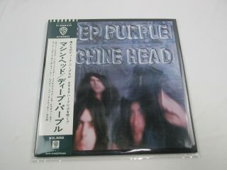 Deep Purple Machine Head P - 8224w With Obi Japan Lp