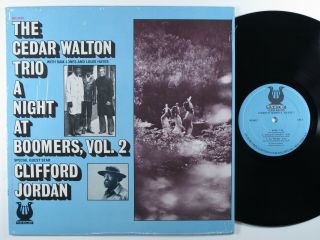 Cedar Walton Trio A Night At Boomers,  Vol.  2 Muse Lp Vg,  /vg,  Shrink