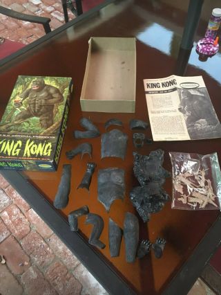 Vintage 1964 Aurora King Kong Monster Model Kit