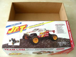 Vintage 1989 Team Losi Jrxt Empty Kit Box In Rare