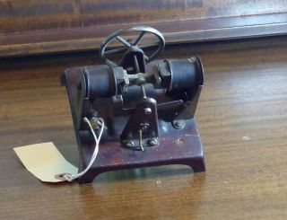 Vintage Antique Twin Coil Toy Electric Motor Early 1910 - 1920