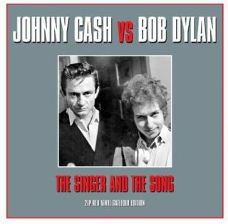 Johnny Cash & Bob Dylan - Singer & The Song [new Vinyl Lp] Uk - Import