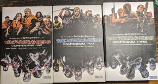 The Walking Dead Compendium Volume 1 2 3 Set Issues 1 - 144 Image Comics Tpb