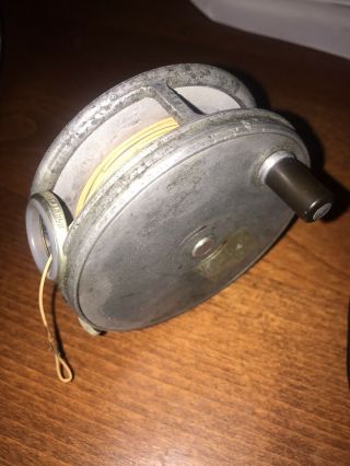 Hardy Bros Ltd England The " Perfect " Vintage Fly Reel 3 7/8