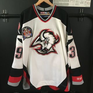 Vintage Dominik Hasek Buffalo Sabres Stanley Cup Finals Jersey Ccm Xxl