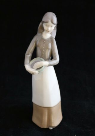 Vintage Carl Scheidig German Porcelain Girl Figurine