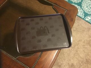 Vintage Mcdonalds Food Serving Tray Brown Arches Logo 17 " X 12 " Made In Canada