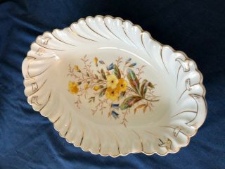 Large Antique Porcelain Bowl (german Late 1800s Early 1900s)