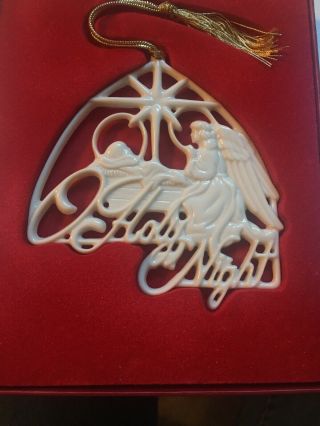 Lenox 6th In Series Oh Holy Night Christmas Ornament
